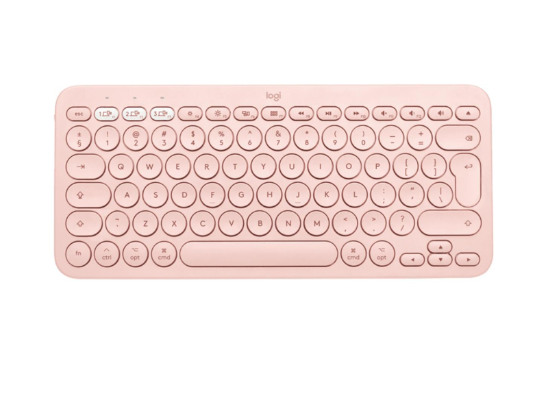Logitech K380 for Mac różowy